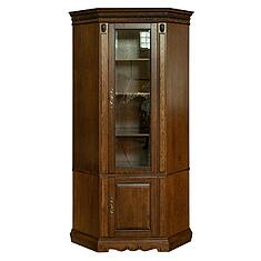 Фото - Шкаф комбинированный «Милана 1ДУ» П4.265.2.23(396.23), массив дуба, Черешня