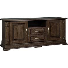 Фото - Тумба ТВ «Верди Классик» П1.0487.0.10, массив дуба, Табак