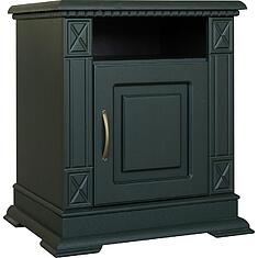 Фото - Тумба прикроватная «Верди Классик» П3.0487.1.03 - Только онлайн, массив дуба, Грин