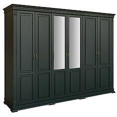 Фото - Шкаф для одежды 6д «Верди Классик» П3.0487.1.28 - Только онлайн, массив дуба, Грин