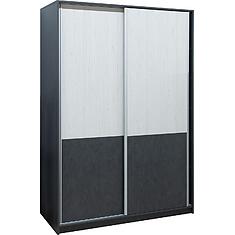 Фото - Шкаф-купе «Челси Бум» П3.0587.1.08, ЛДСП, Емен Бордо жеңіл + Металл Бруклин