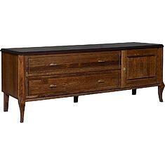 Фото - Тумба ТВ «Нокс» П4.988.0.10, массив дуба, Черешня