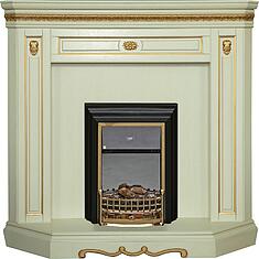 Фото - Портал для камина «Милана 19с» П4.265.0.19(265.19с), Слоновая кость с золочением