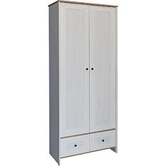 Фото - Шкаф для одежды 2Д «Парма» П7.050.1.19 - Только онлайн, ЛДСП+МДФ, сосна рандерс + дуб кантри золотой