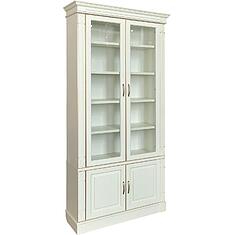 Фото - Набор мебели для библиотеки «Верди Классик» П3.0487.2.03, массив дуба, Слоновая кость с золочением