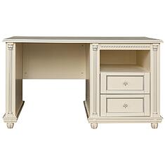 Фото - Стол письменный «Валенсия Классик» П3.0589.2.04, массив березы, Античная темпера с серебром