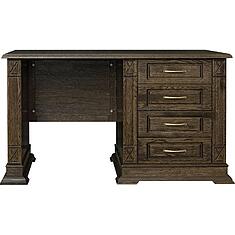 Фото - Стол письменный «Верди Классик» П3.0487.2.09, массив дуба, Табак