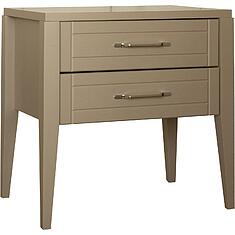 Фото - Тумба прикроватная «Орли» П3.590.1.06, МДФ, Капучино