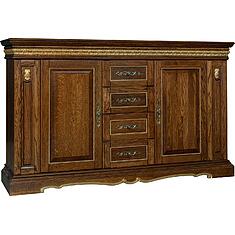 Фото - Тумба «Милана 14/1с» П4.265.0.13(265.14/1с), Черешня с золочением