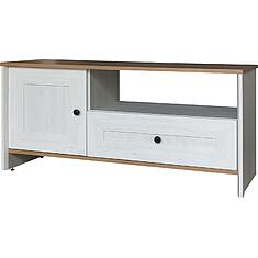 Фото - Тумба «Парма П7.050.0.21, ЛДСП+МДФ, сосна рандерс + дуб кантри золотой