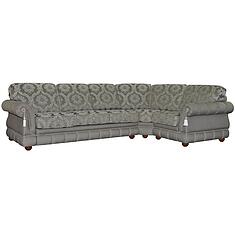 Фото - Угловой диван «Цезарь» (3мL/R901R/L), ткань, 26 группа