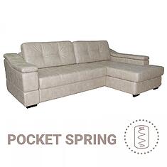 Фото - Угловой диван «Инфинити Люкс» (2мL/R6мR/L), ткань, 22 группа