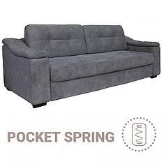 Фото - 3-х местный диван «Инфинити Люкс» (3м), ткань, 21 группа