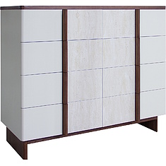 Фото - Комод «Асти» БМ2.667.1.01, МДФ, крашеная, Жасмин