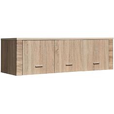 Фото - Секция антресольная «Гресс» П6.501.1.21 (П501.21), Дуб Сонома светлый