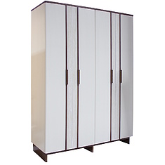 Фото - Шкаф для одежды «Асти» БМ2.667.1.02, МДФ, крашеная, Жасмин