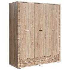 Фото - Шкаф для одежды «Гресс» П6.501.1.12 (П501.12), ЛДСП, Дуб Сонома светлый