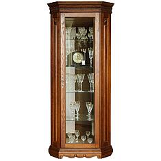 Фото - Шкаф с витриной «Милана 10» П4.265.0.10(265.10), массив дуба, Черешня