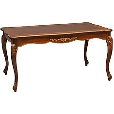 Фото - Стол обеденный «Алези» П1.350.4.07 (П353.07), массив дуба, Античная бронза