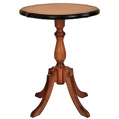 Фото - Стол журнальный «Валенсия Классик» П3.0589.0.22, МДФ+шпон, Каштан