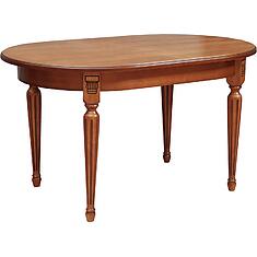 Фото - Стол обеденный «Валенсия Классик» П3.0589.4.10, МДФ+шпон, Каштан