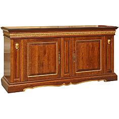 Фото - Тумба «Милана 2/1с» П4.265.0.21(265.21с), Черешня с золочением