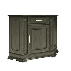 Фото - Тумба угловая «Верди Классик» П1.0487.0.01, массив дуба, Венге