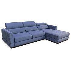 Фото - Угловой диван «Мишель» (3ML/R.8MR/L), ткань, 19 группа, с механизмом