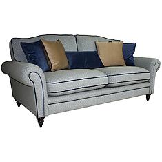 Фото - 3-х местный диван «Ирис 1» (3м), ткань, 19 группа, с механизмом