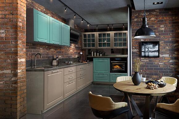 Кухня «Толедо Лайт 1» П8.1627