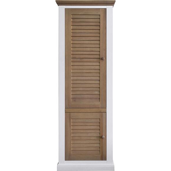 Шкаф «Мейсон» БМ2.861.0.66-01(2686-01), Материал: массив сосны, Цвет: белый воск + темпо