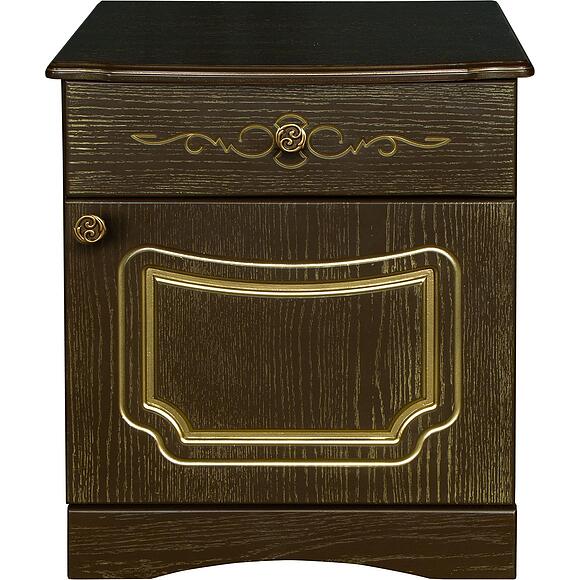 Тумба «Беатрис 2661» БМ831 (мускат с зол.), Цвет: мускат с золочением