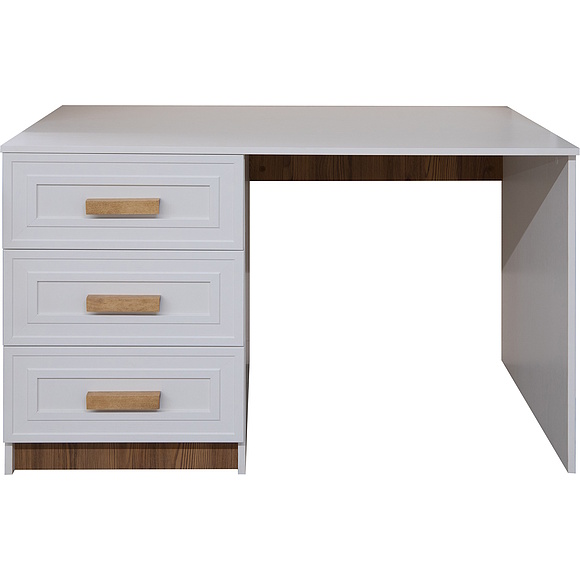 Стол письменный «Порта» П7.061.1.51, Основной материал: ЛДСП, Цвет: Белый + Кедр Орегон